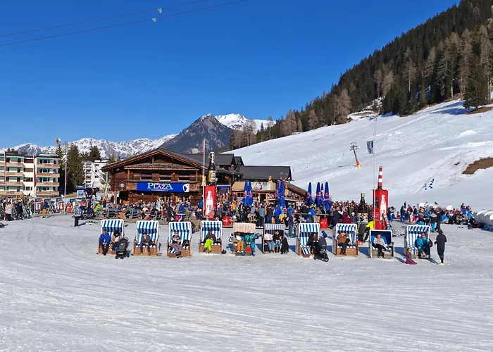 Fuer 8 Pers Neben Talstation Jakobshorn Skipiste 3 Schlafzimmer Privater Garten Vollausgestattete Kueche Apartment *