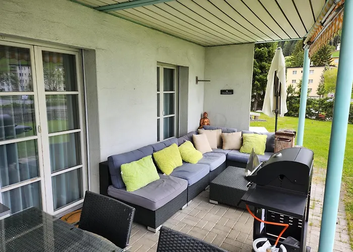 Fuer 8 Pers Neben Talstation Jakobshorn Skipiste 3 Schlafzimmer Privater Garten Vollausgestattete Kueche * Davos