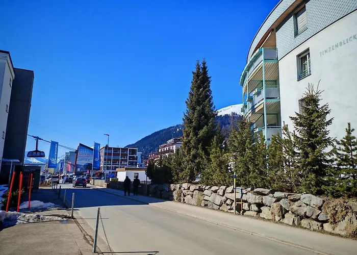 Appartamento Fuer 8 Pers Neben Talstation Jakobshorn Skipiste 3 Schlafzimmer Privater Garten Vollausgestattete Kueche