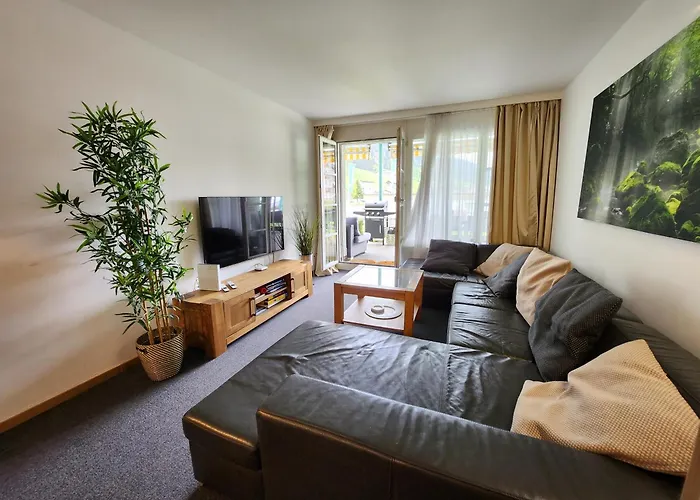 Appartamento Fuer 8 Pers Neben Talstation Jakobshorn Skipiste 3 Schlafzimmer Privater Garten Vollausgestattete Kueche