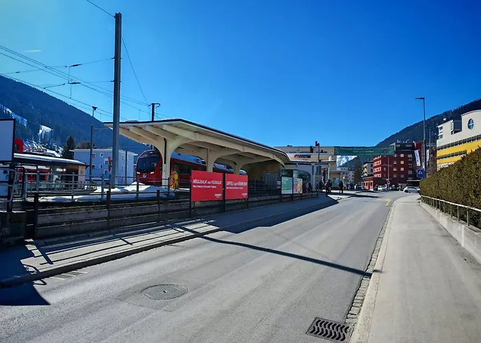 Fuer 8 Pers Neben Talstation Jakobshorn Skipiste 3 Schlafzimmer Privater Garten Vollausgestattete Kueche Appartamento Davos