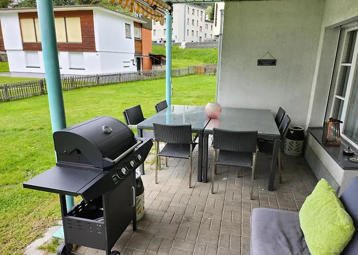 Fuer 8 Pers Neben Talstation Jakobshorn Skipiste 3 Schlafzimmer Privater Garten Vollausgestattete Kueche Appartamento *